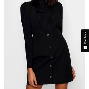 BOOHOO PINAFORE DRESS (NWT)